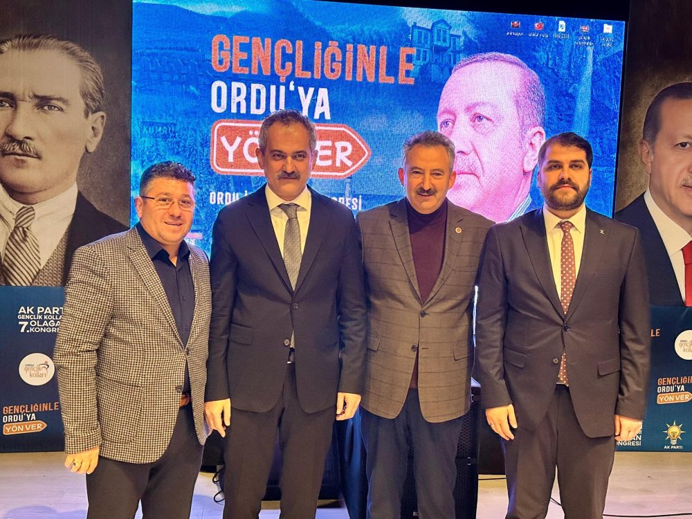 AK PARTİ ORDU GENÇLİK KOLLARI 7. OLAĞAN İL KONGRESİNE KATILIM SAĞLADIK