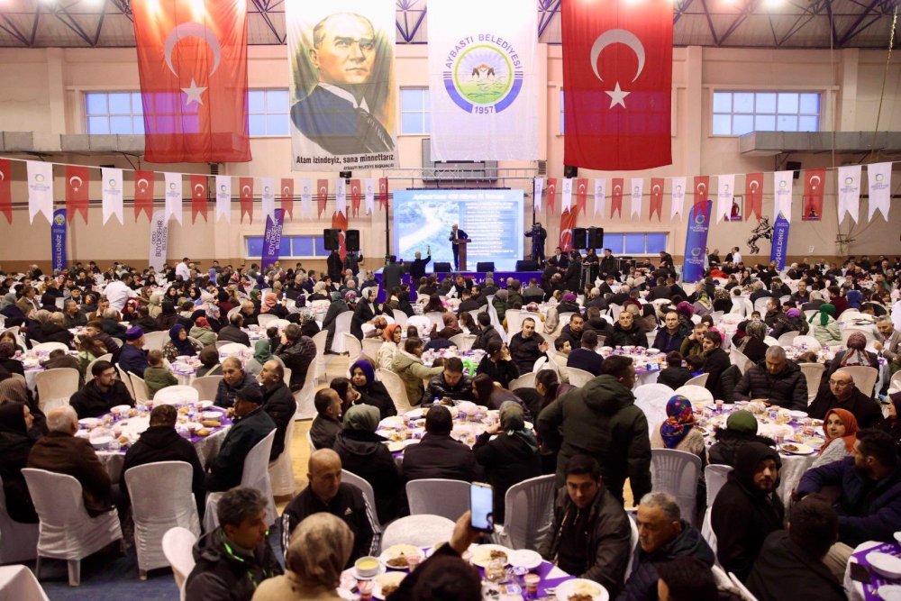 AYBASTI BÜYÜK İFTAR PROGRAMIMIZI YOĞUN KATILIMLA GERÇEKLEŞTİRDİK