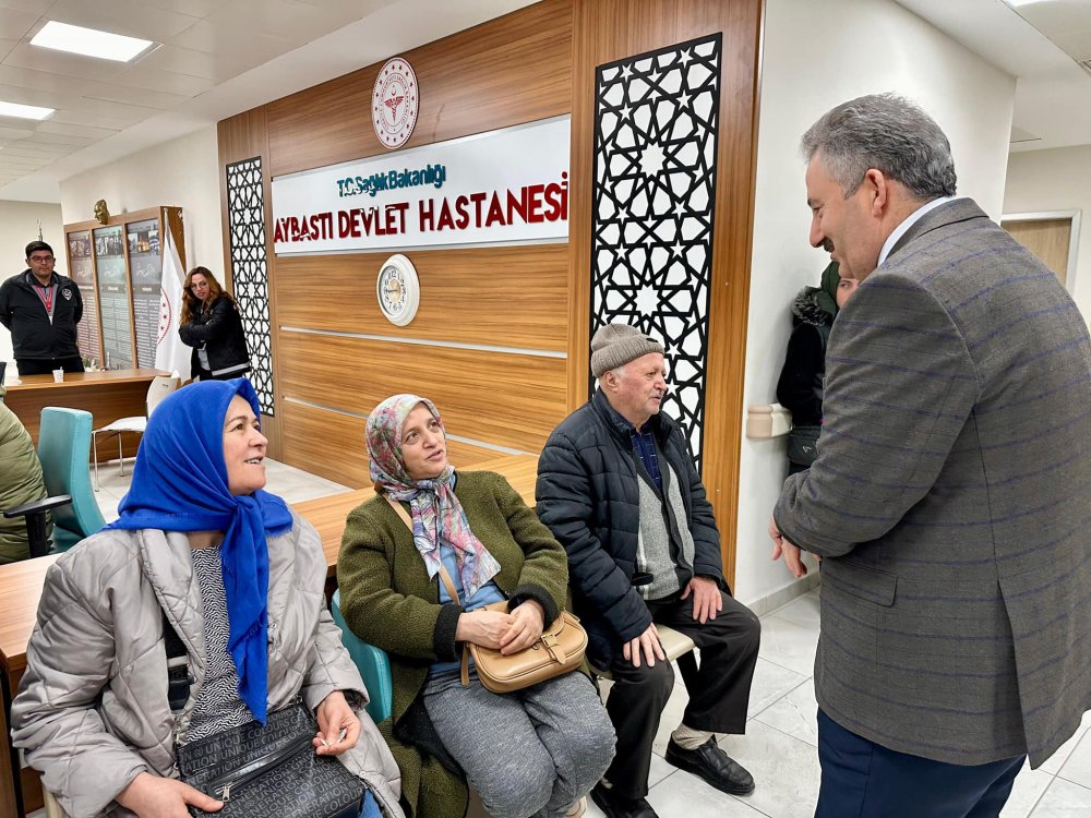 AYBASTI DEVLET HASTANEMİZİ ZİYARET ETTİK