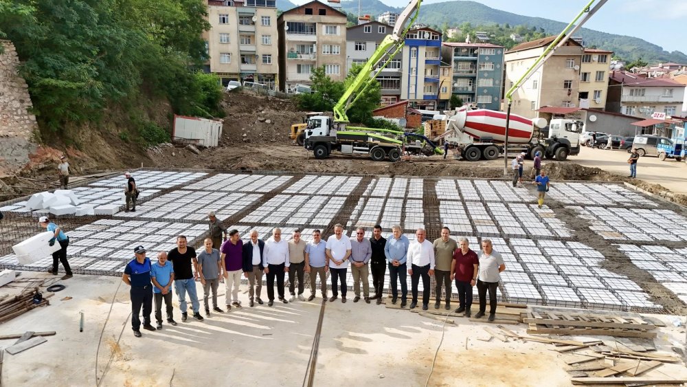 AYBASTI’MIZA DEĞER KATACAK HİZMET BİNAMIZ YÜKSELMEYE DEVAM EDİYOR!