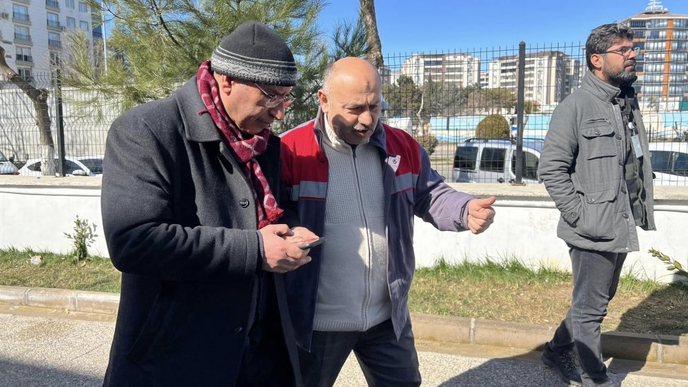 Başkan Geçtan Deprem Bölgesinde