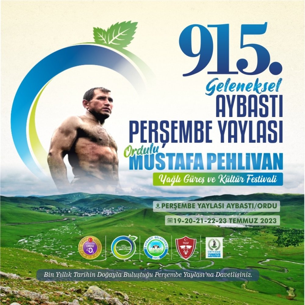 Başpehlivanlar Karadeniz’in ve İç Anadolu’nun Kırkpınar’ı Aybastı’da Yağlı Güreş Festivaline Geliyor