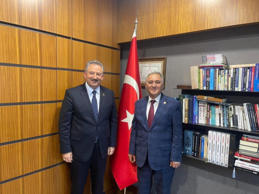 GAZİ MECLİSİMİZDE MİLLETVEKİLİMİZ SAYIN İBRAHİM UFUK KAYNAK'I ZİYARET ETTİK