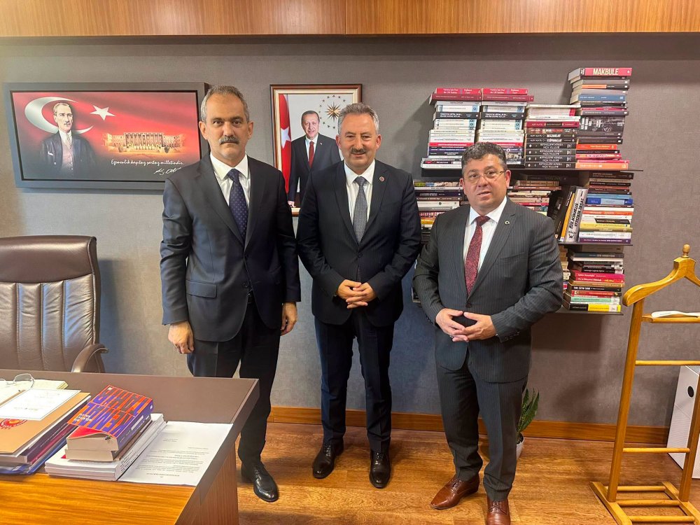 GAZİ MECLİSİMİZDE ORDU MİLLETVEKİLİMİZ PROF. DR. MAHMUT ÖZER’İ ZİYARET ETTİK