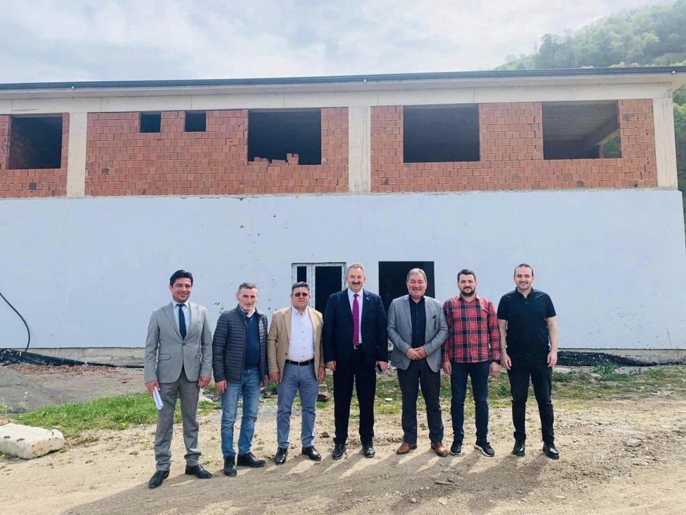İLÇEMİZ İÇİN ÖNEMLİ OLAN BÖLGEMİZE İSTİHDAM SAĞLAYACAK TEKSTİL PARK İNŞAATINI YERİNDE İNCELEDİK