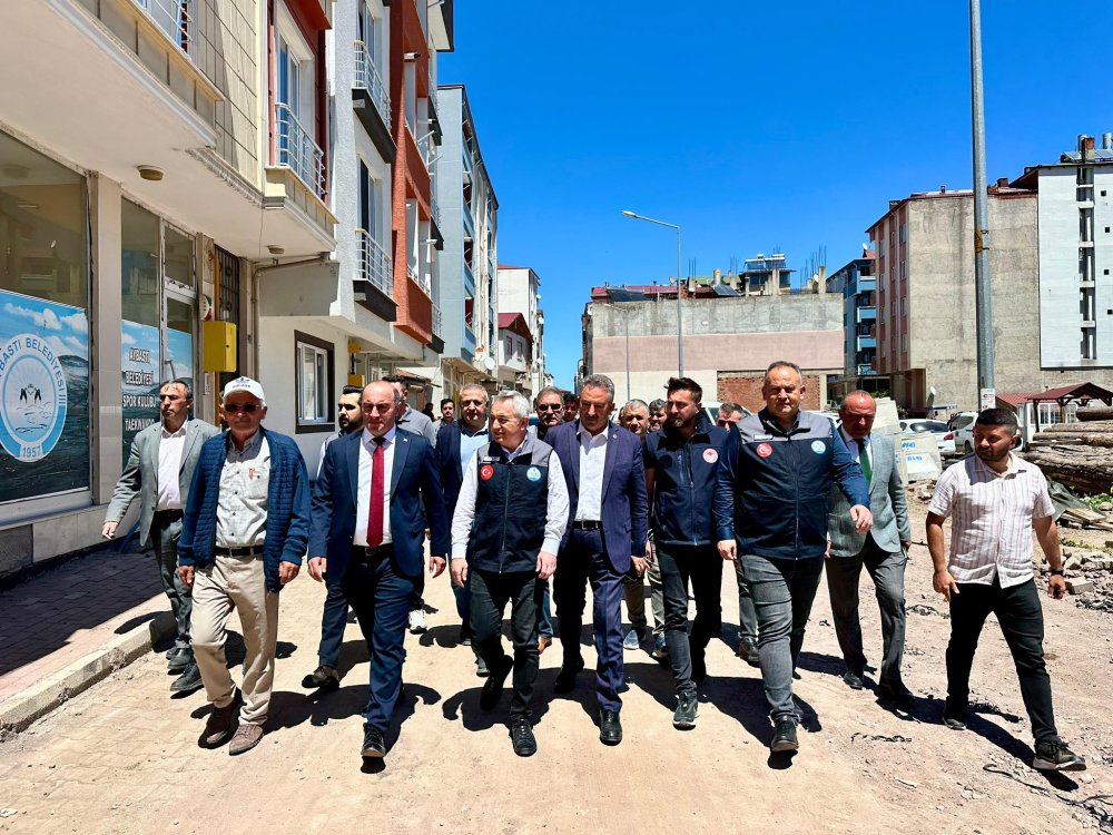 İLÇEMİZİN İÇME SUYU VE ALTYAPI YATIRIMLARINI YERİNDE İNCELEDİK