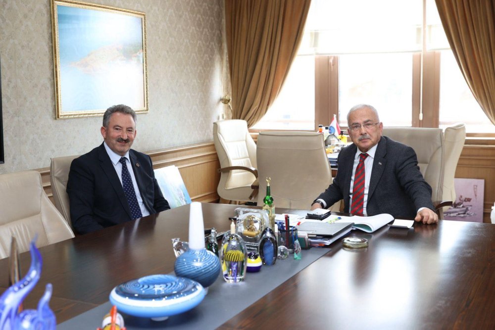 ORDU BÜYÜKŞEHİR BELEDİYE BAŞKANIMIZ, KIYMETLİ BAKANIMIZI ZİYARET ETTİK