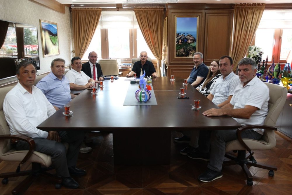 ORDU BÜYÜKŞEHİR BELEDİYE BAŞKANIMIZI ZİYARET ETTİK