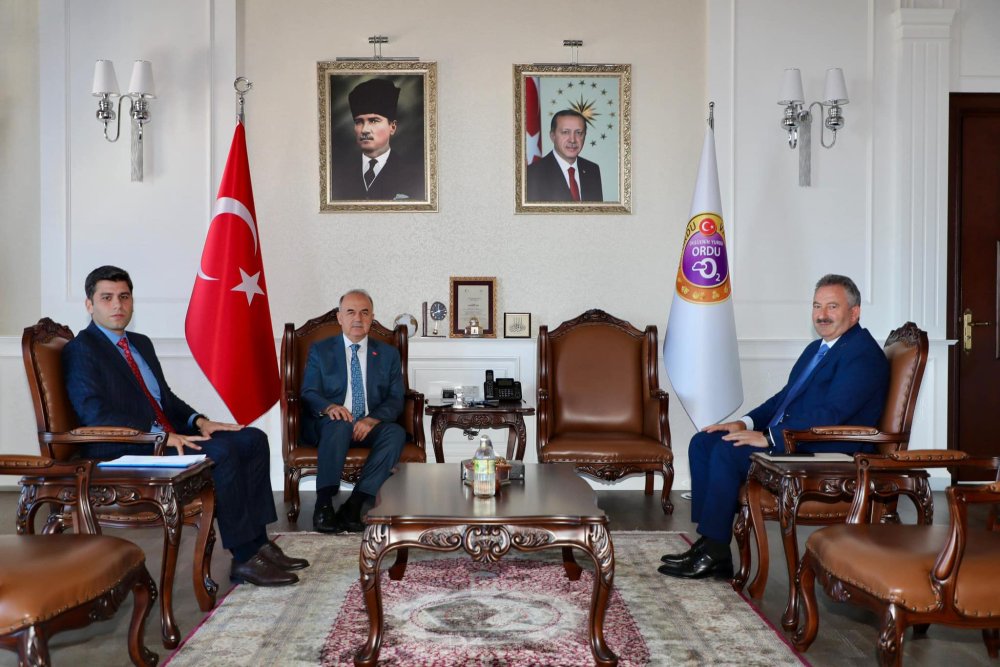 SAYIN VALİMİZİ ZİYARET ETTİK.