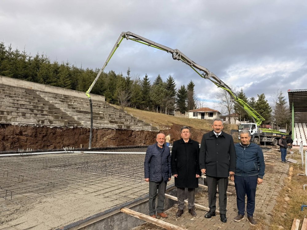 TARİHİ GÜREŞ ER MEYDANINA EK TRİBÜN İNŞAATIMIZ  TÜM HIZIYLA DEVAM EDİYOR!