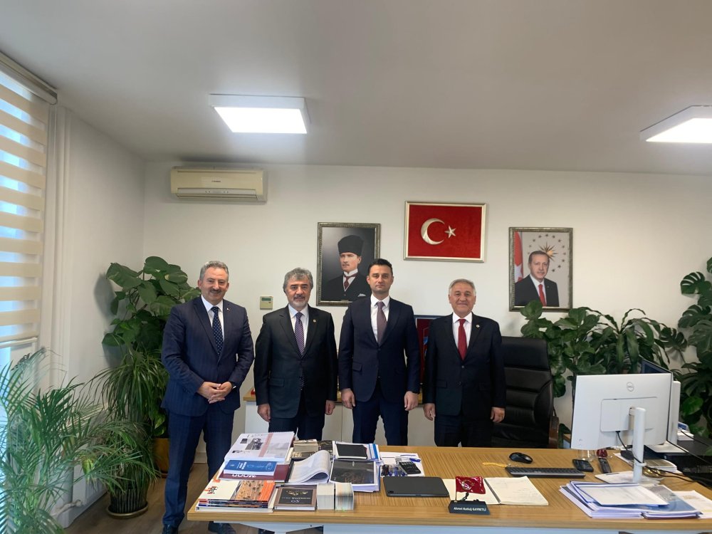 TOKİ BAŞKANLIĞINI ZİYARET ETTİK