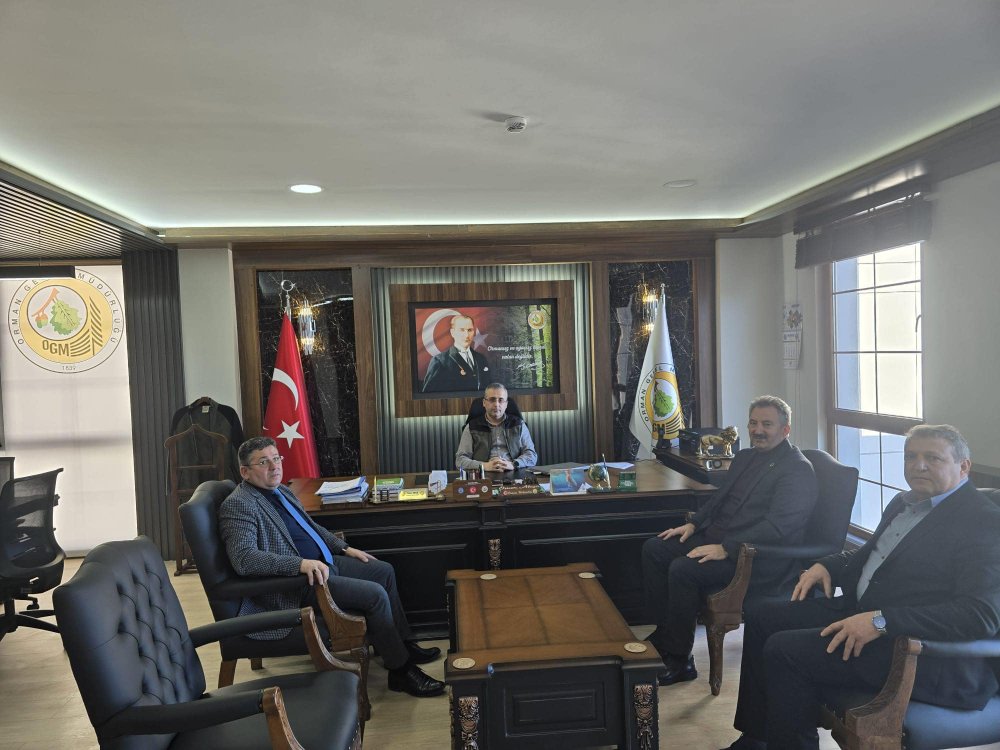 ÜNYE ORMAN İŞLETME MÜDÜRÜMÜZÜ ZİYARET ETTİK