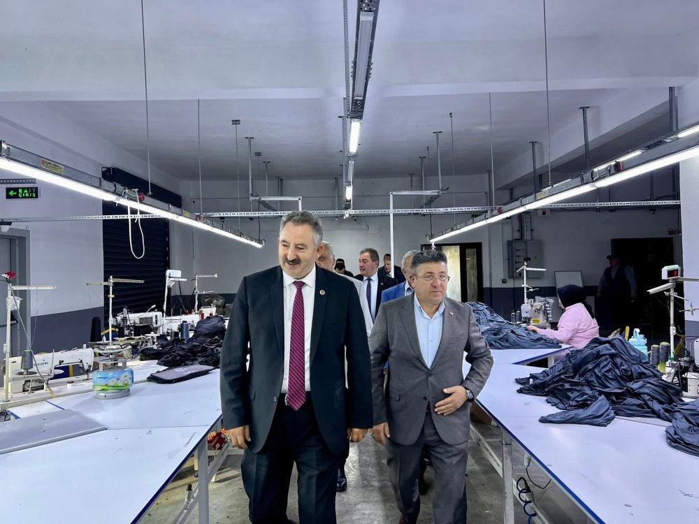 İLÇEMİZE TEKSTİL PARKI KAZANDIRDIK