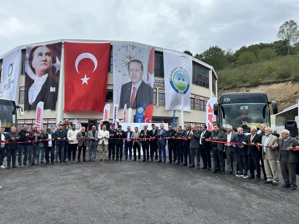 MODERN ŞEHİRLER ARASI OTOBÜS TERMİNALİMİZ İLÇEMİZE HAYIRLI OLSUN