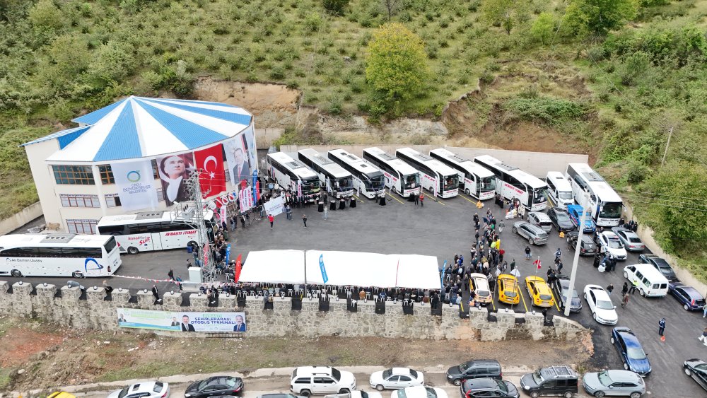MODERN ŞEHİRLER ARASI OTOBÜS TERMİNALİMİZ İLÇEMİZE HAYIRLI OLSUN